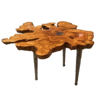 میز عسلی با چوب زیتون